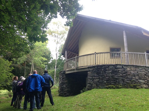 Visit the National Trust Footprint building (straw bale, cob)