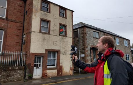 Using a laser scanner use to create an image of 33a Chapel Street, by Historic England