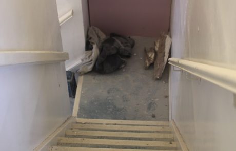 Original stairwell at 33a Chapel St #ReadyForRain