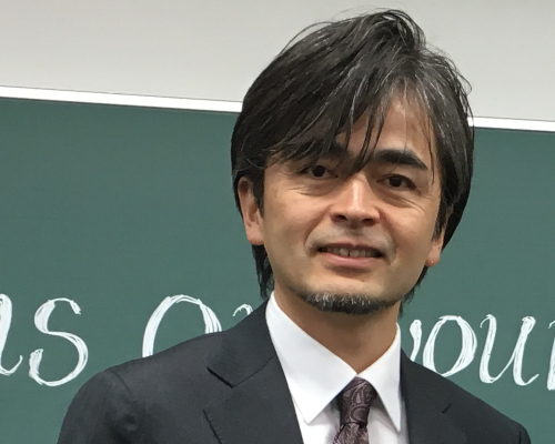 Nobutaka Matoba, a Japanese professor of policy science who visited CAfS in March 2019