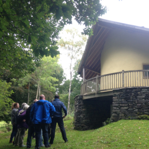 Green Build Festival visitors at Footprint Building