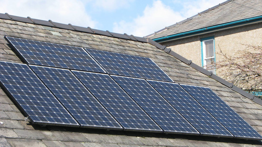 Solar panels on Cumbrian roof - 1920x1080