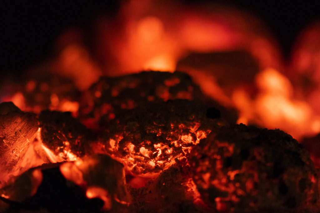 Coal burning