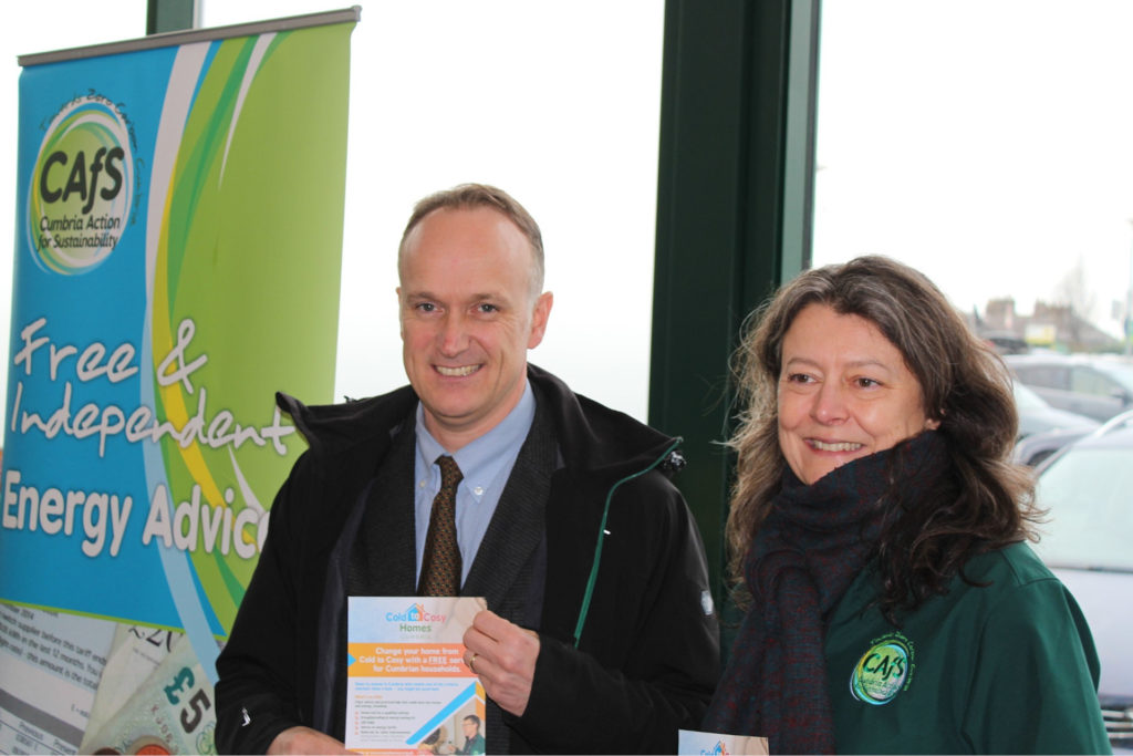 Neil Hudson MP with Karen Mitchell