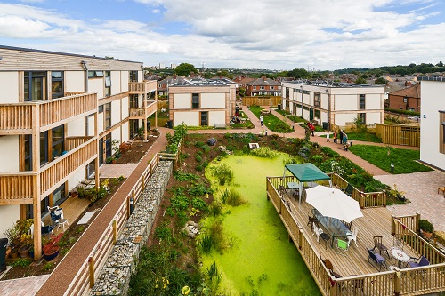 Strawbale homes, allotments & a pond - Hear about inspiring community housing