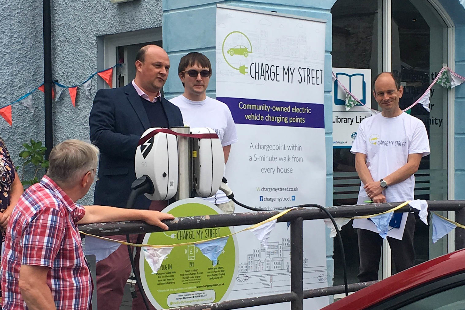 launch of a charge point
