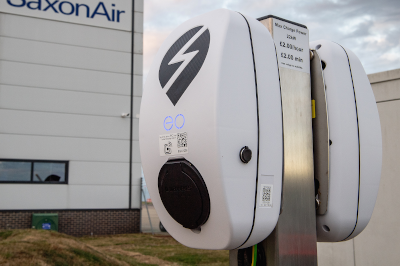 chargepoint in a car park