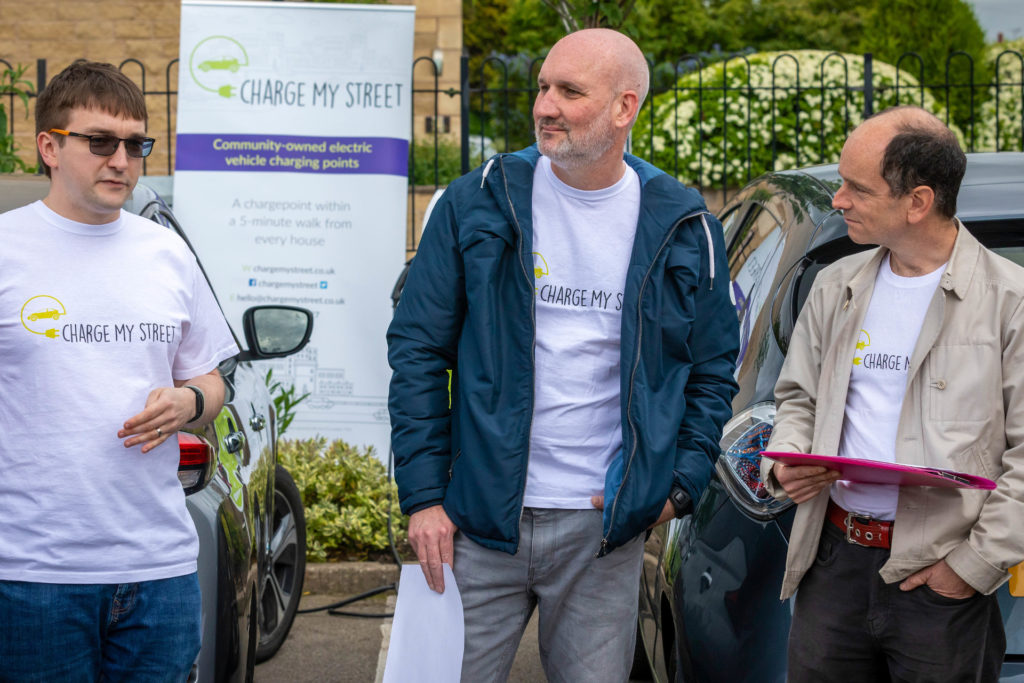 Charge point opening