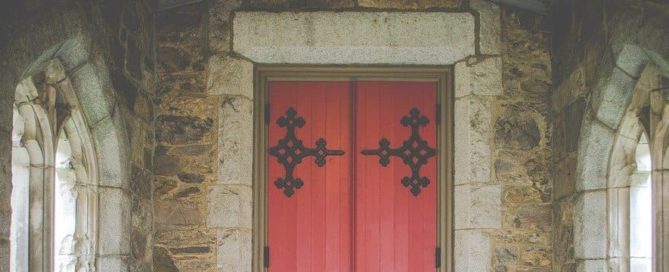 church style windows and door