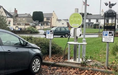 Electric Car charging in Dalston