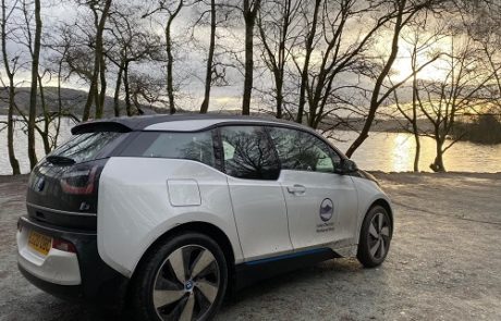 Lake District National Park electric car