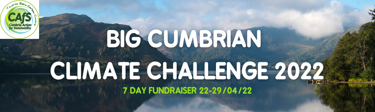 Big Cumbrian Climate challenge banner