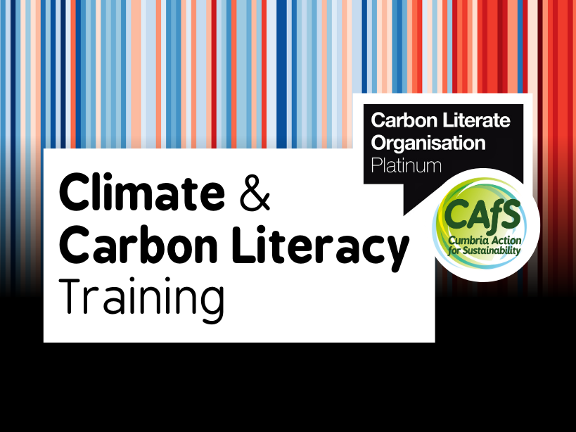 Climate and Carbon Literacy training for individuals and organisations (Full day split over 2 half-days)