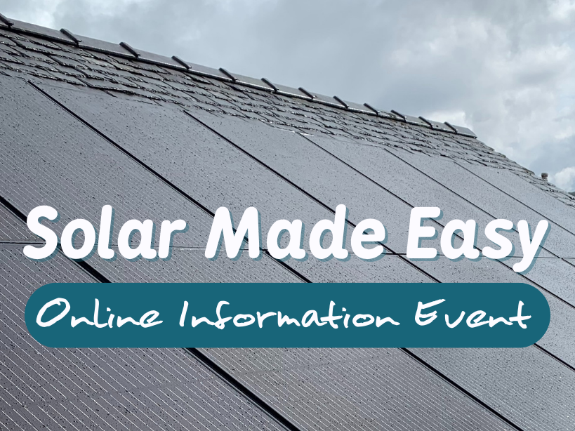 Solar Made Easy - online information event