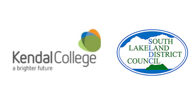 Kendal College & South Lakeland District Council logos