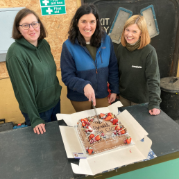 The Rebuild Site CIC with celebratory cake